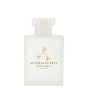 aromatherapy associates, support, lavanda & menta, rilassante, olio da bagno, 55 ml