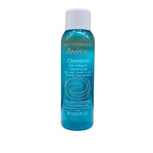 avene, cleanance, senza alcol, purificazione, gel detergente, per viso e corpo, 20 ml *tester