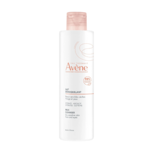 avene, les essentiels, rimozione del trucco, latte detergente, per viso e occhi, 100 ml