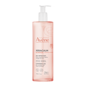 avene, xeracalm nutrition, pulizia delicata, gel detergente, per viso e corpo, 750 ml