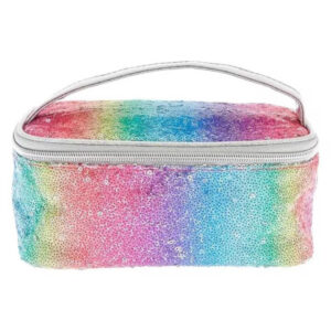 bags unlimited, sequin, busta in tessuto gwp, rainbow