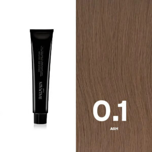 balmain professionnel, couleurs couture, crema colorante tonalizzante per capelli, 0.1 ash, 60 ml