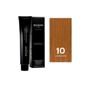 balmain professionnel, couleurs couture, tinta per capelli permanente, 10 platinum blonde, 60 ml