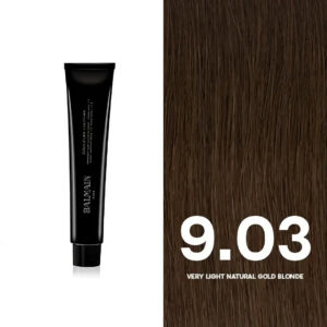 balmain professionnel, couleurs couture, tinta per capelli permanente, 9.03 very light natural gold blonde, 60 ml