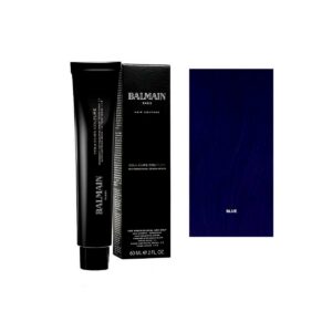 balmain professionnel, couleurs couture, tinta per capelli permanente, blue, 60 ml