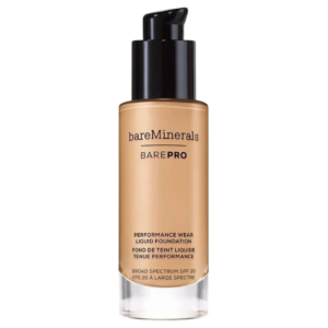 bareminerals, barepro, fondotinta liquido, 15,5, caramello, spf20, 30 ml