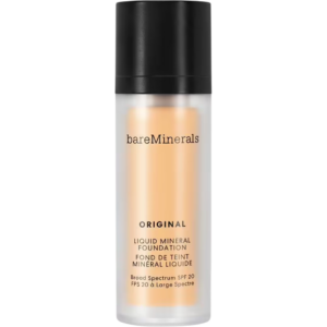 bareminerals, original liquid mineral, luminoso, fondotinta liquido, 06, avorio neutro, spf 20, 30 ml