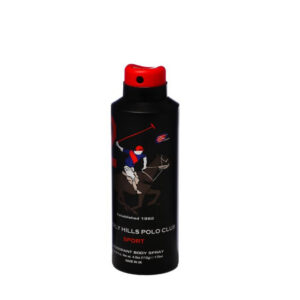beverly hills polo club, 1982 sport 2, antitraspirante, spray deodorante, per uomini, 175 ml