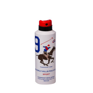 beverly hills polo club, 1982 sport 9, antitraspirante, spray deodorante, per le donne, 150 ml