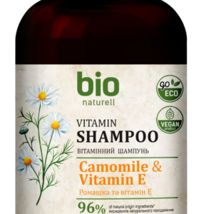 bio naturell, bio naturell, camomile & vitamin e, shampoo per capelli, nutriente, 946 ml