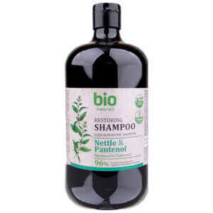 bio naturell, bio naturell, nettle & panthenol, shampoo per capelli, rigenerazione, 946 ml