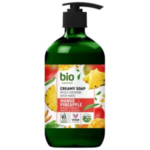 bio naturell, bio naturell, mango & pineapple, sapone liquido, per le mani, 437 ml