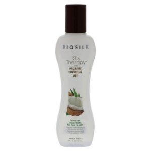 biosilk, silk therapy, trattamento in crema senza risciacquo per capelli, per nutrire, 67 ml