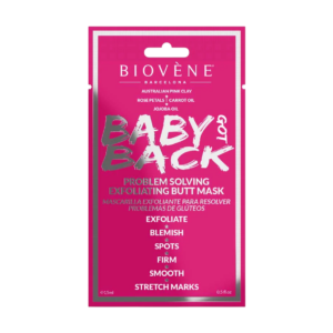biovene, baby got back, esfoliazione, maschera crema per il corpo, for butt, 15 ml *tester