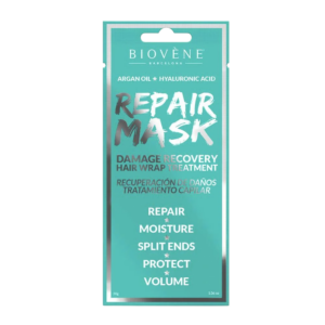 biovene, biovene, olio di argan, maschera crema trattamento capelli, riparazione danni, 30 g *tester