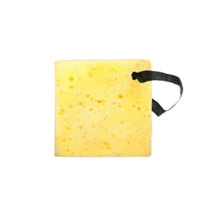 biovene, glow wash, vitamin c & lemon gel infused, esfoliante, idratante, schiarente, spugna per il corpo, giallo, *tester