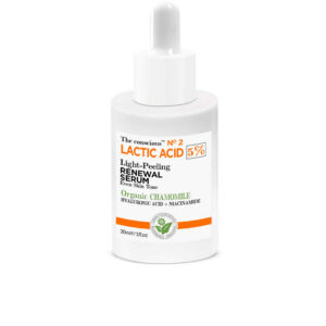 biovene, the conscious no.2, acido lattico, sbucciatura, siero, per il viso, 30 ml *tester