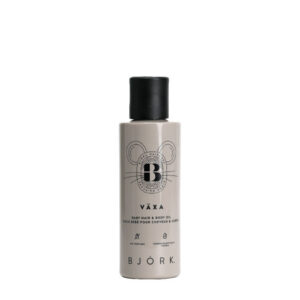 bjork, vaxa baby, nutre & leviga, olio, per capelli & corpo, 125 ml