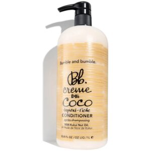 bumble and bumble, bb. creme de coco, olio di cocco, balsamo per capelli, per idratare, 1000 ml