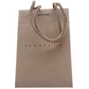 burberry, burberry, borsa di cartone gwp