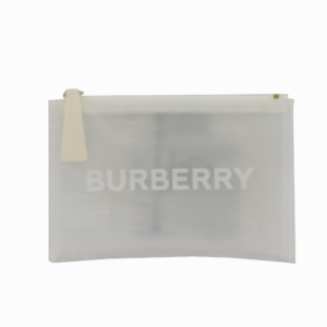 burberry, beauty case in tessuto