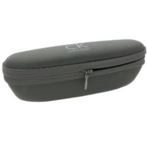 calvin klein, calvin klein, astuccio per occhiali, nero/grigio