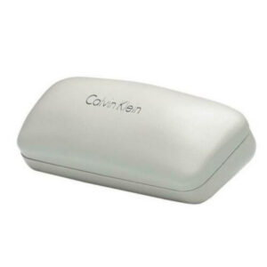 calvin klein, calvin klein, astuccio per occhiali, argento grigio