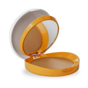 cantabria labs, heliocare 360º color, senza olio, protezione solare, cipria compatta, beige, 10 g