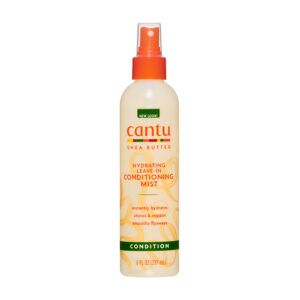 cantu, shea butter, spray balsamo senza risciacquo per capelli, idratante, 237 ml