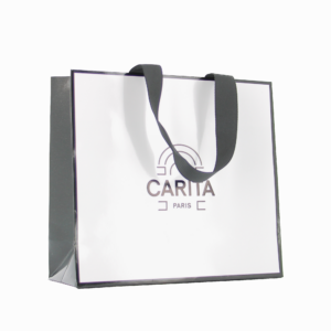 carita paris, carita, shopping, borsa di cartone gwp, avorio, taglia s