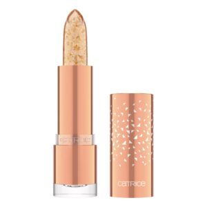 catrice, glam in gold glow, tinta, balsamo per le labbra, 010, in a gold rush, 3.5 g