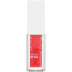 catrice, glossin' glow, tinteggiato, olio per le labbra, 020, drama mama, 4 ml