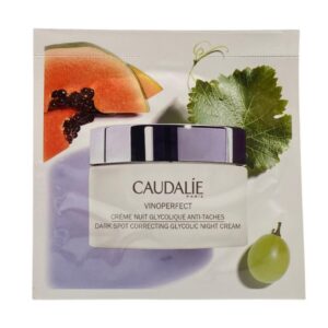 caudalie, vinoperfect, naturale, anti macchia, notte, panna, per il viso, 2 ml *campione