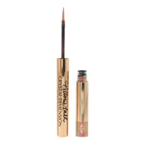 charlotte tilbury, crystal dimension, preciso, eyeliner liquido, chiacchiere sul cuscino, 2 g