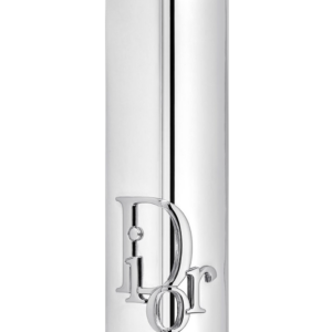 christian dior, addict, astuccio in metallo per rossetto, argento