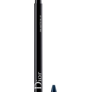 christian dior, diorshow on stage, impermeabile, doppia estremità, matita kohl, 296, blu, 1.2 g