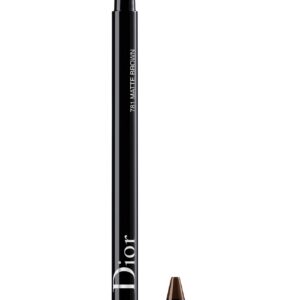 christian dior, diorshow on stage, impermeabile, doppia estremità, matita kohl, 781, marrone intenso, 1.2 g