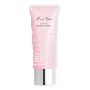 christian dior, miss dior, latte da bagno, 75 ml