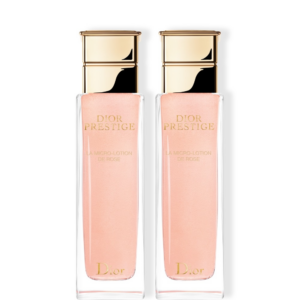 christian dior, prestige la micro huile de rose, correttore e illuminante, highlighter liquido, per il viso, duo, 50 ml