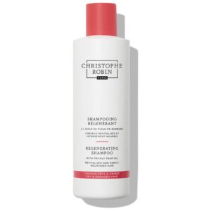 christophe robin, regenerating, olio di fico d'india, shampoo per capelli, 250 ml