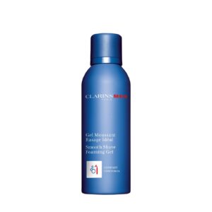 clarins, clarins men, pelle liscia, schiuma da barba, 150 ml