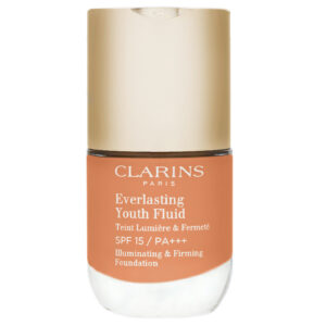 clarins, everlasting youth, anti invecchiamento, fondotinta liquido, 112, ambra, 15 ml *tester