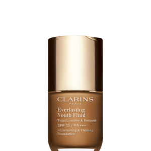 clarins, everlasting youth, radioso, fondotinta liquido, 118, siena, spf 15, 30 ml