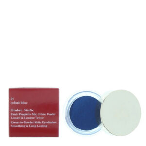 clarins, ombre matte, ombretto in crema, 21, blu cobalto, 7 g