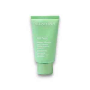 clarins, s.o.s. pure, riequilibrio, maschera di argilla, 75 ml