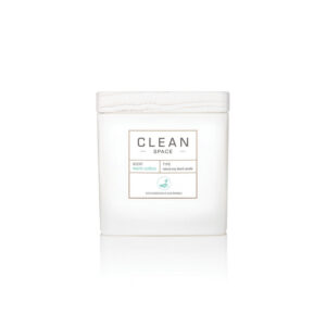 clean, space warm cotton, candela profumata, 227 g