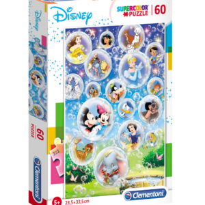 clementoni, disney classic, puzzle, unisex, 60 pz