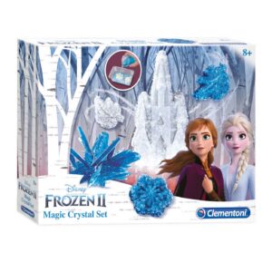 clementoni, frozen 2, cristallo magico, puzzle, 18524, per ragazze, 8+ anni