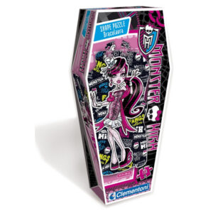 clementoni, shape monster, puzzle, 92867, unisex, 150 pz