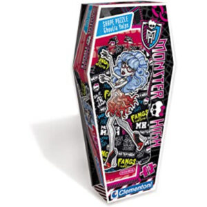 clementoni, shape monster, puzzle, 92867, unisex, 150 pz
